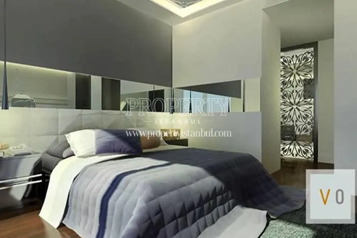 One of the bedrooms in Golmahal homes