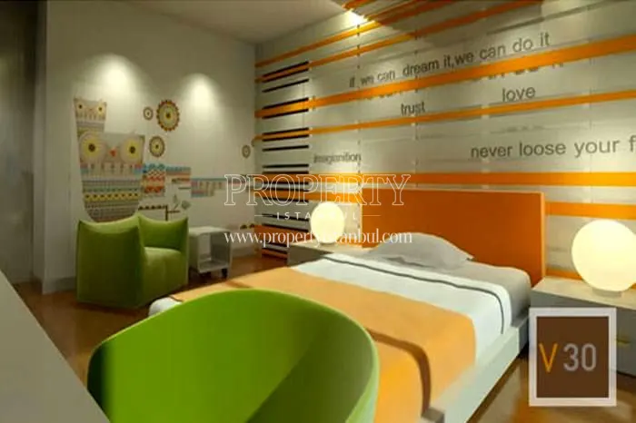 One of the bedrooms in Golmahal