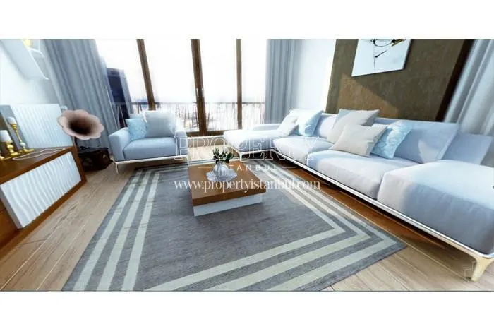 A living room in Goztepe Park
