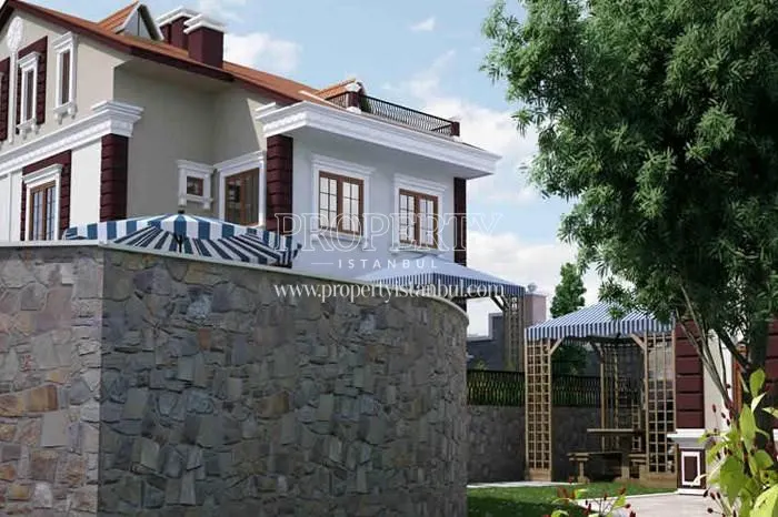 One of the villas in Gravur Zekeriyakoy Villalari