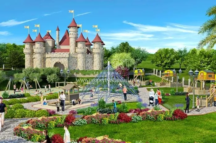 The big garden of Green Village Sile 2