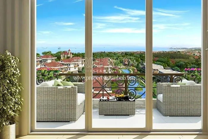 The landscape view of Green Village Sile 2 from the unit
