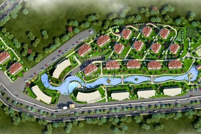 The panoramic view of Green Village Sile 2