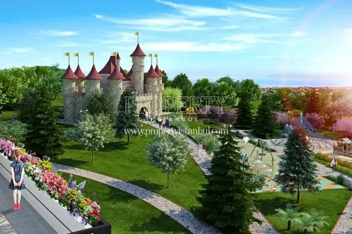 The big garden of Green Village Sile 2
