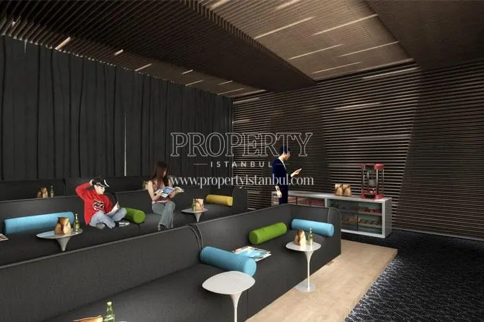 The cafe in Greenox Residence