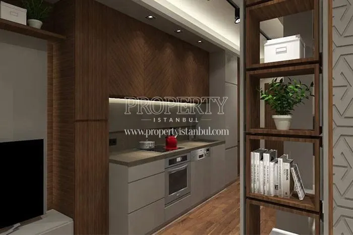 One of the kitchens in Gul Proje Express