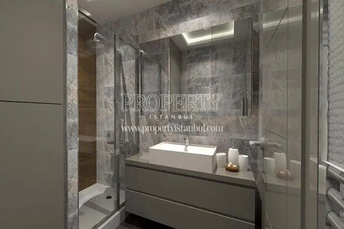 One of the bathrooms in Gul Proje Express