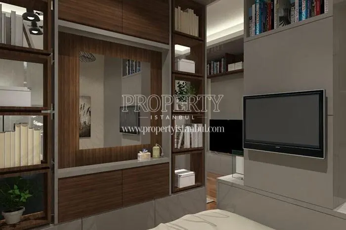 One of the living rooms in Gul Proje Express