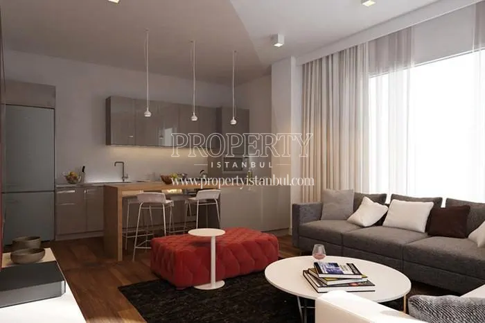 A living room in Gulpark Yasam Evleri