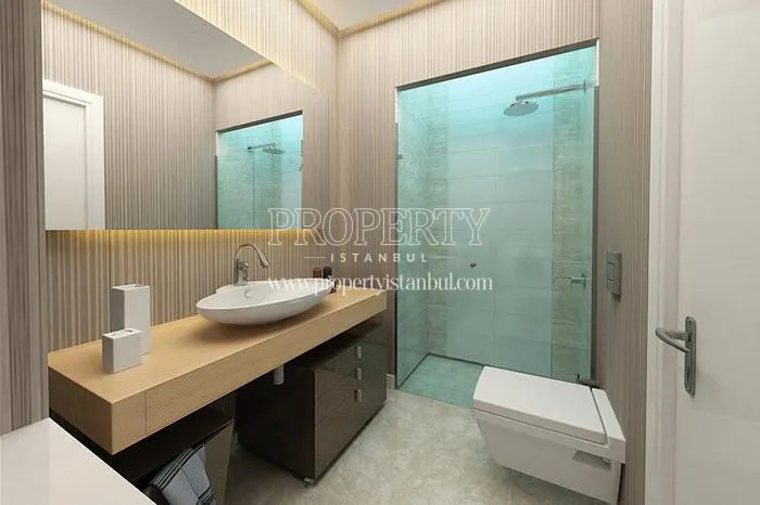 A bathroom in Gulpark Yasam Evleri