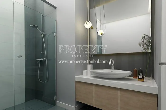 A bathroom in Gulpark Yasam Evleri