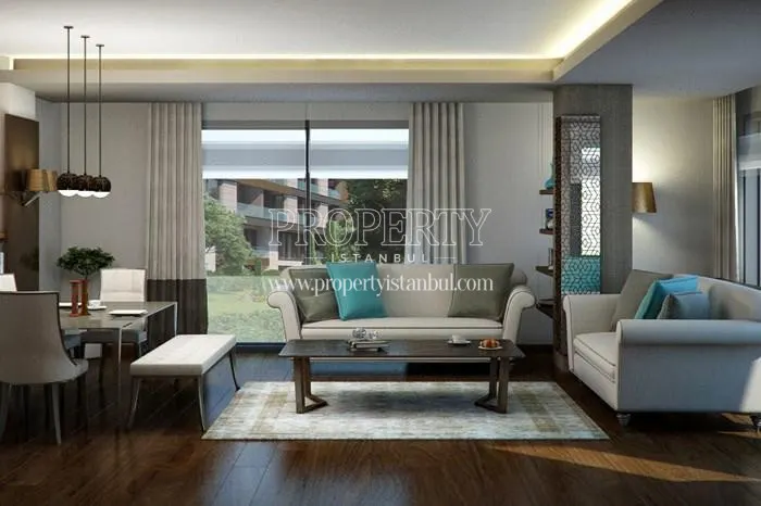 One of the living rooms in Gulpark Yuvam