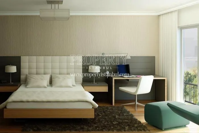 One of the bedrooms in Guzelbahce