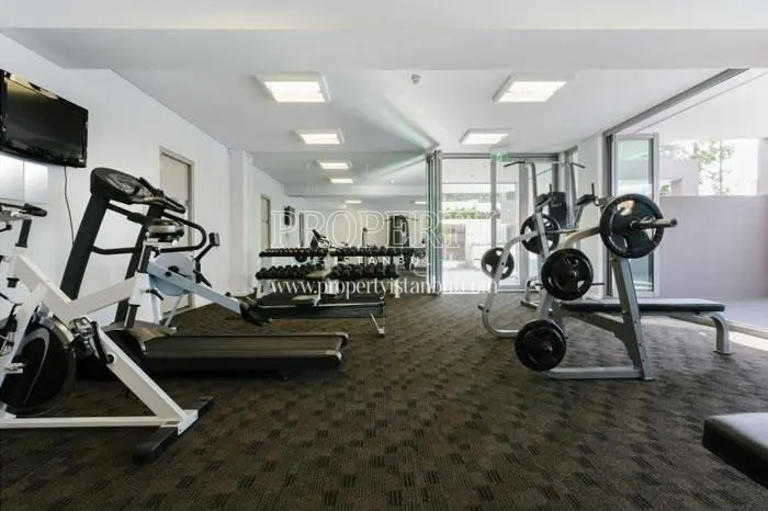 Gym in the Guzelbahce complex