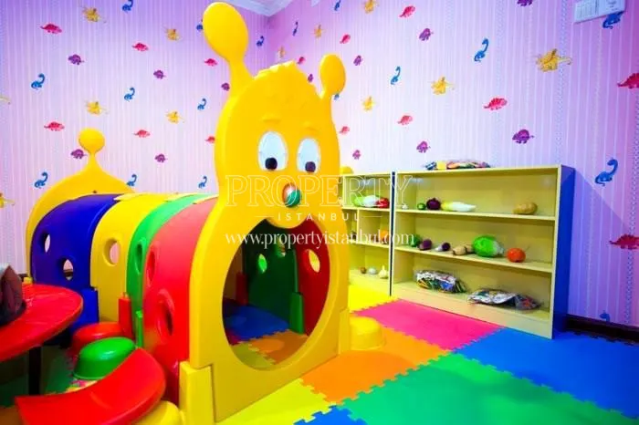 Indoor play area in the Guzelbahce project