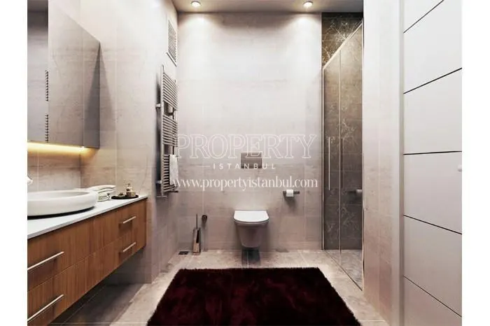 One of the bathrooms in Hakyapi Yesilbag Evleri