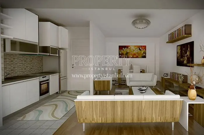 One of the living rooms in Halic Panorama