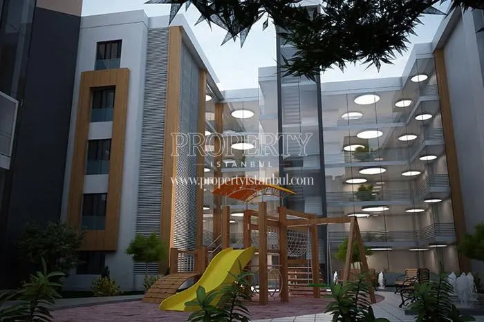 Kids' playground in Halic Rezidans