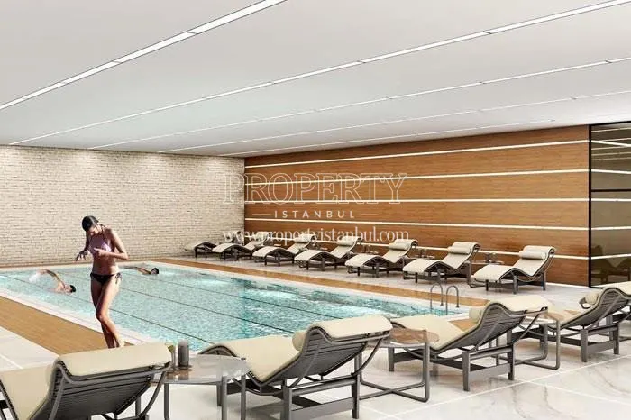 Indoor swimming pool in Hane'm Gunesli