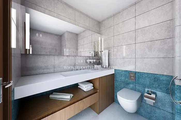 One of the bathrooms in Hane'm Gunesli