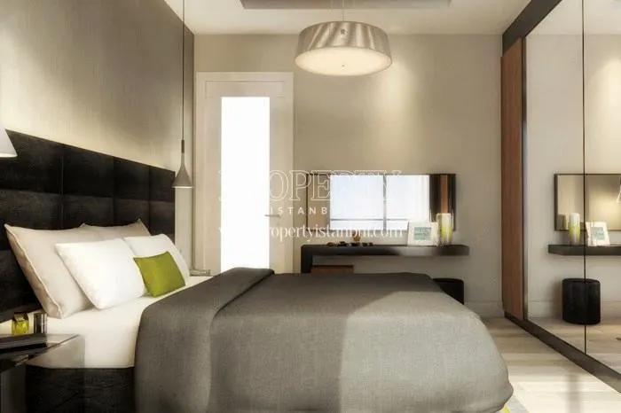 Small master bedroom in Hasbahce Evleri