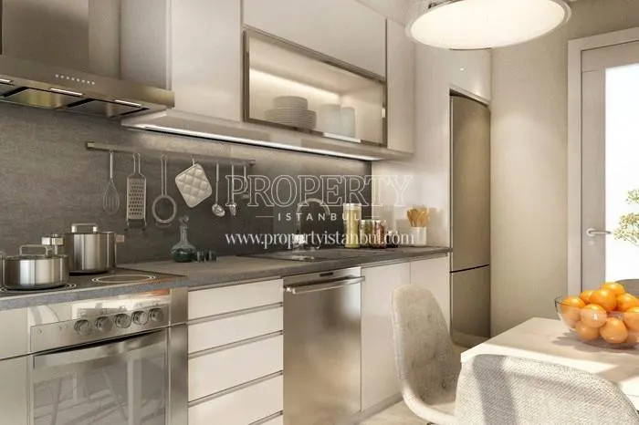 Small kitchen in Hasbahce Evleri