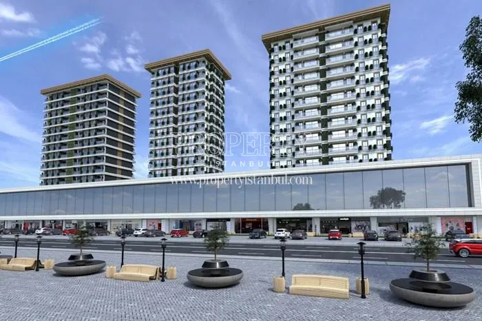 Hava Kent blocks with the shopping center under them