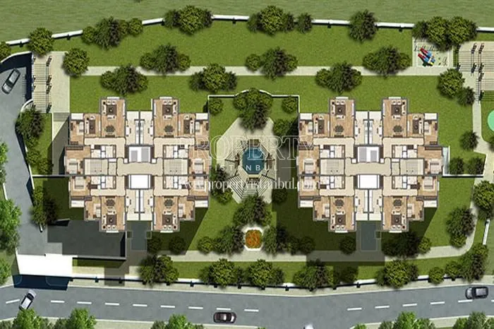The layout plan of Hayat Park Istanbul