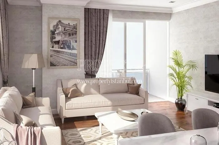 One of the living rooms in Hayat Residence