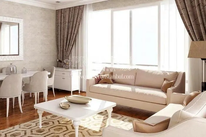 One of the living rooms in Hayat Residence