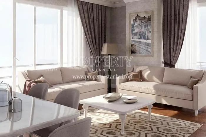 One of the living rooms in Hayat Residence