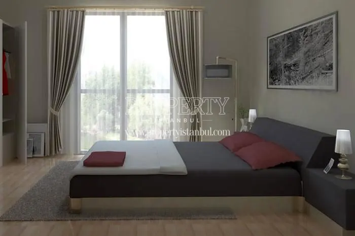 A bedroom in Hayat Sultanbeyli