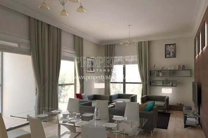 A living room in Hayat Sultanbeyli