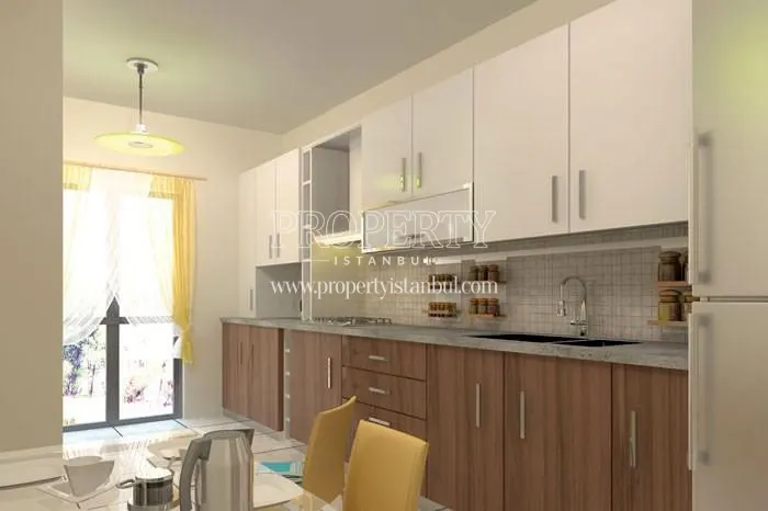 A kitchen in Hayat Sultanbeyli