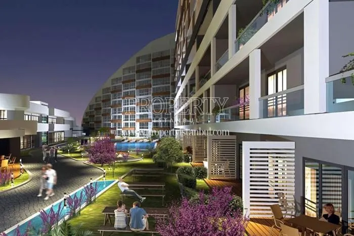 The inside of the Helenium Boutique compound