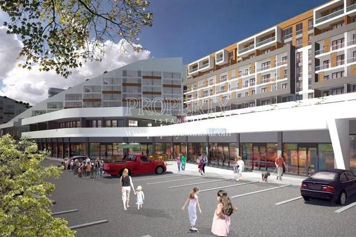 The open-air shopping center in Helenium Boutique