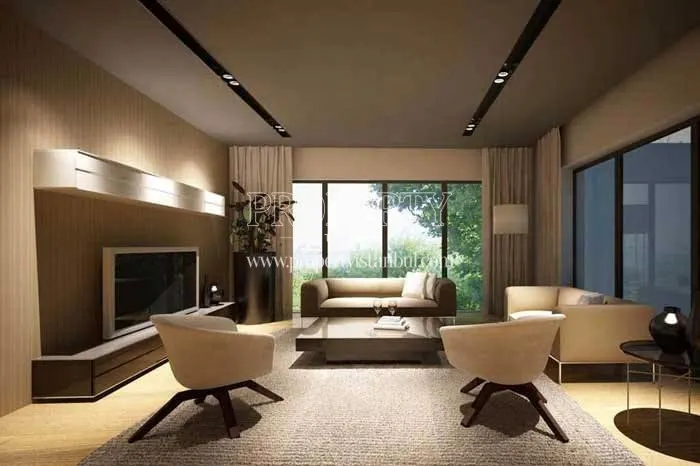 One of the master bedrooms in Helenium Garden