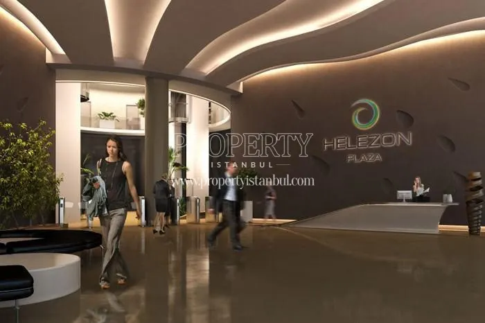 The reception in Helezon Plaza