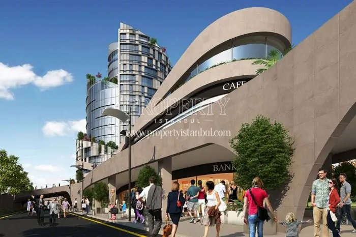 The residents shopping in the Helezon Plaza shopping center