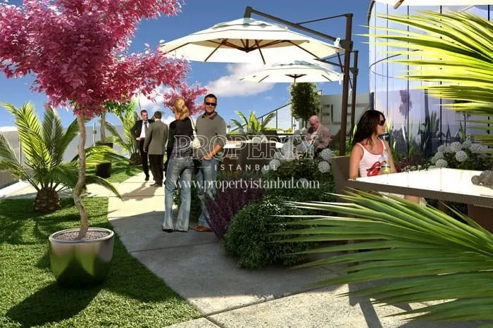 The cafe in Helezon Plaza