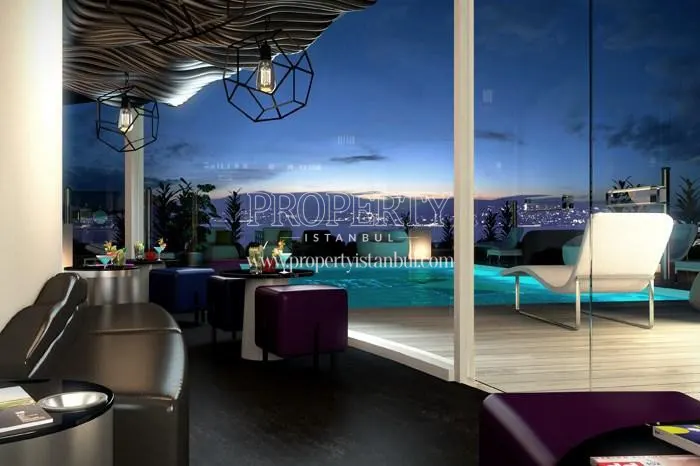 The luxury penthouse in Hill Kartal