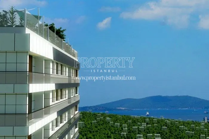 The sea view from Hill Kartal homes