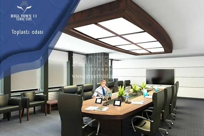 The meeting room in Hill Town 11 Residence