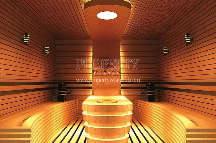 Sauna in Hitit Business Residence