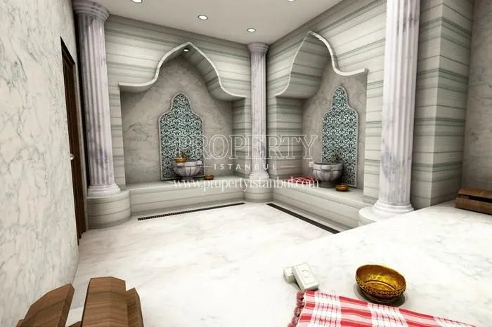 Turkish bath in Hitit Business Residence