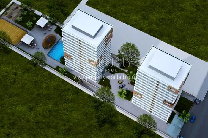 The panoramic view of the Home Aves compound