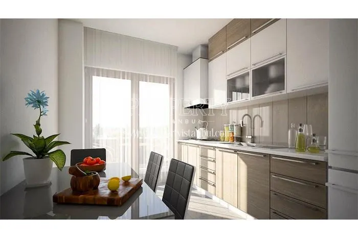 One of the kitchens in Huzur Park Pendik
