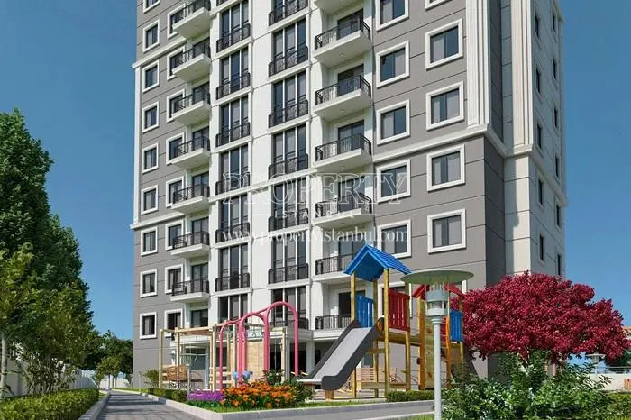 Playground for children in Huzur Park Pendik