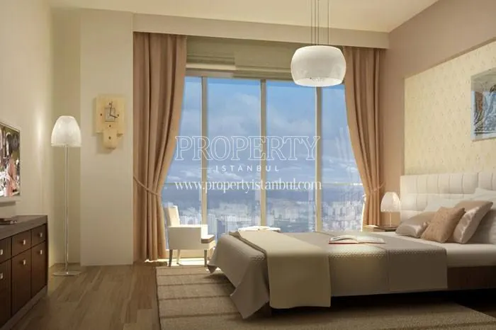 One of the master bedrooms in Huzzak Tower Plus