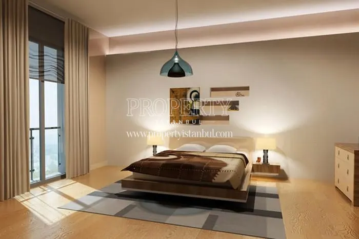 One of the bedrooms in Ideal Evler